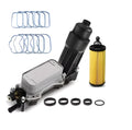 Car oil filter seat with oil cooling for Chrysler part 5184294AE 5184331AC ABS material default colour