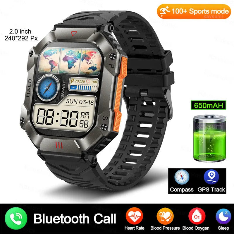 Android GPS fitness smart watch for women with titanium alloy case and multiple strap options