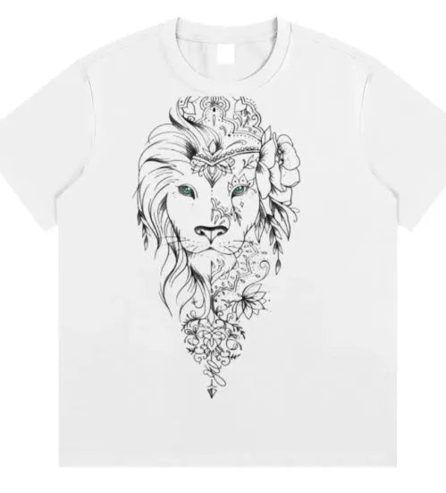 White pure cotton short-sleeved T-shirt for men, pullover style, casual top