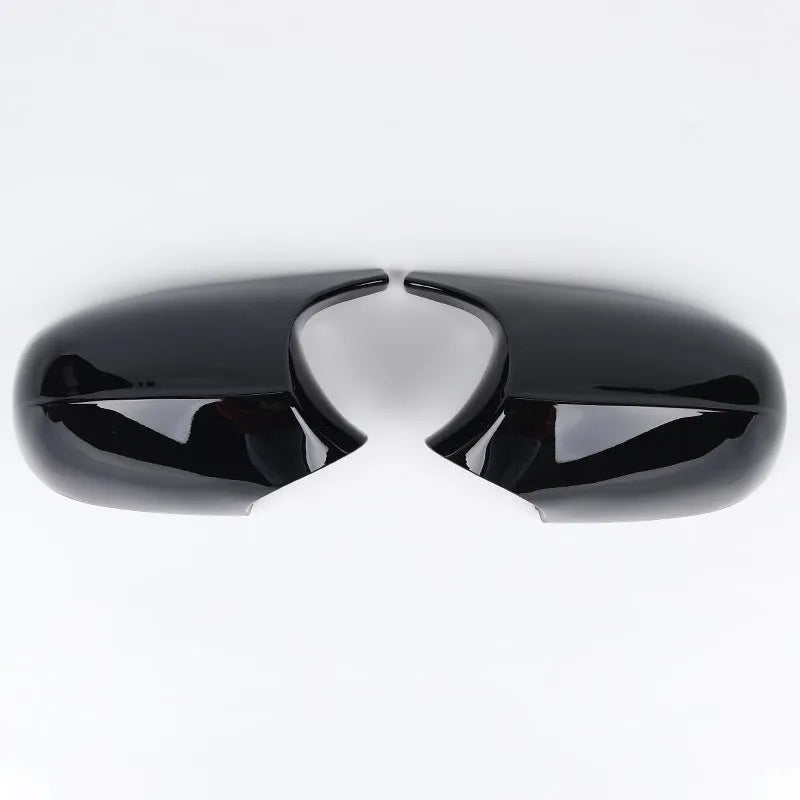 Pair of BMW 3 Series E90 rearview mirror shells in ABS plastic for 2006-2012 models