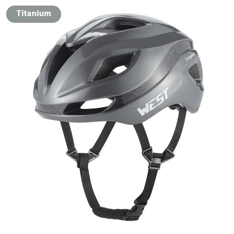 Road bike safety helmet in six colour options with adjustable 58-61cm fit