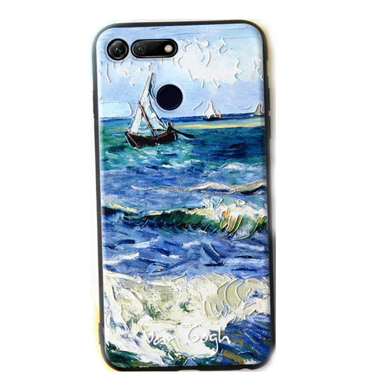 Soft TPU Xiaomi phone case in Harvest colour with Starry Sky design, all-inclusive shockproof cover
