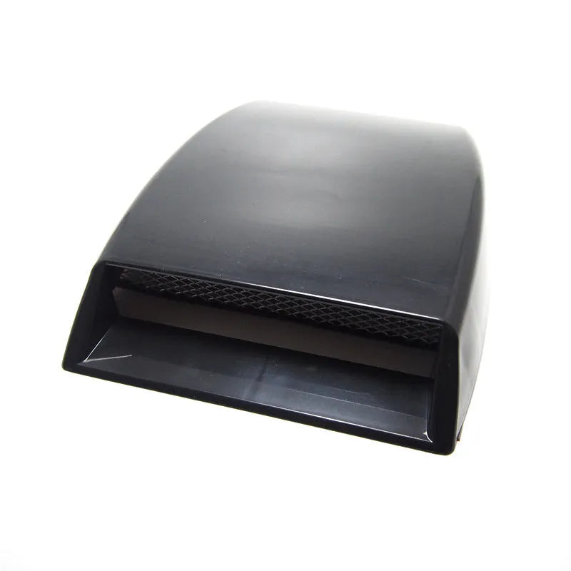 Car dashboard decorative vent accessory in ABS plastic showing black, white, and silver colour options