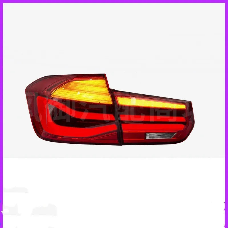 BMW 3 Series modified LED tail light assembly with streamer steering function in red or smoked black
