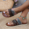 Women's candy colour flip-flop sandals with artificial PU upper and rubber sole in red rose colour