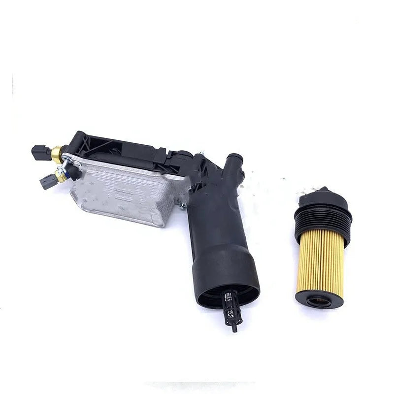 Car oil filter seat with oil cooling for Chrysler part 5184294AE 5184331AC ABS material default colour