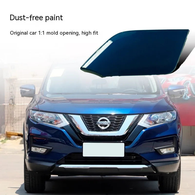 Nissan Qashqai front bumper replacement cover for 2014-2021 models in plastic.