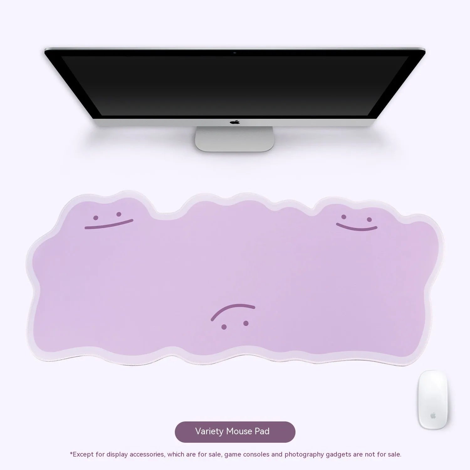 Extra large e-sports mouse pad with wrist rest, cloth surface, lock edge, 890x390x3mm, cartoon anime style