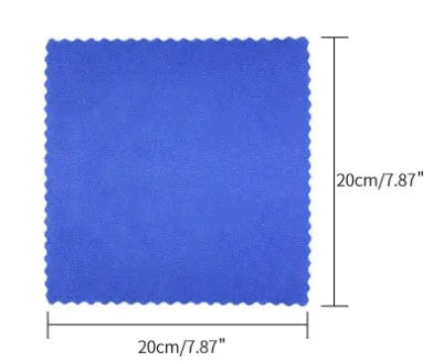 Car rust remover spray bottle with blue square sponge applicator for automotive iron powder treatment