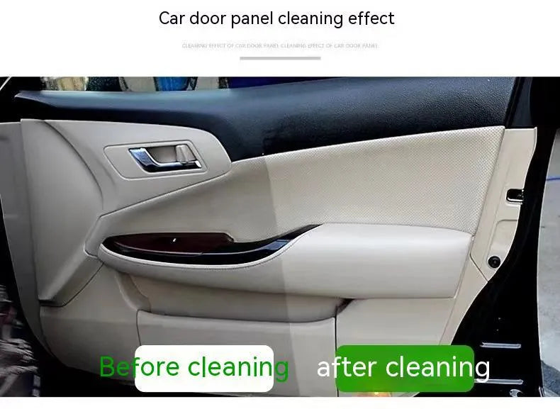 UL ultrasonic fabric roof foam decontamination cleaner bottle with sponge wipe and towel accessories