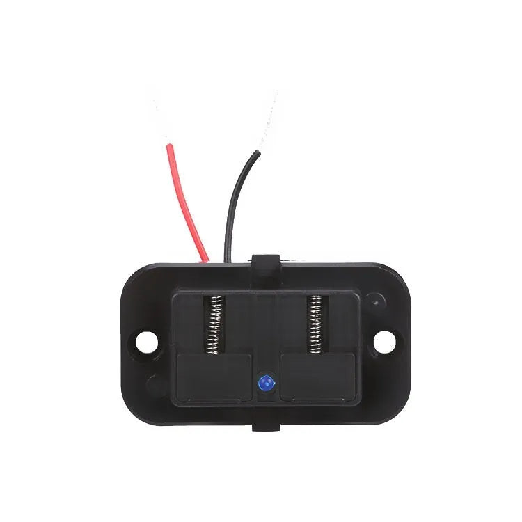 Black QC3.0 PD3.0 car fast charger with TYPE-C port for 36W device charging