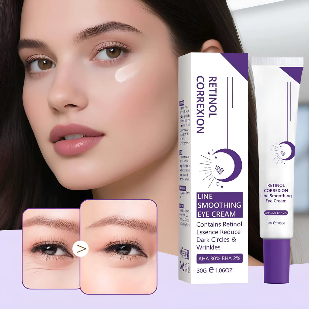 30g jar of retinol eye cream for nourishing eye area care