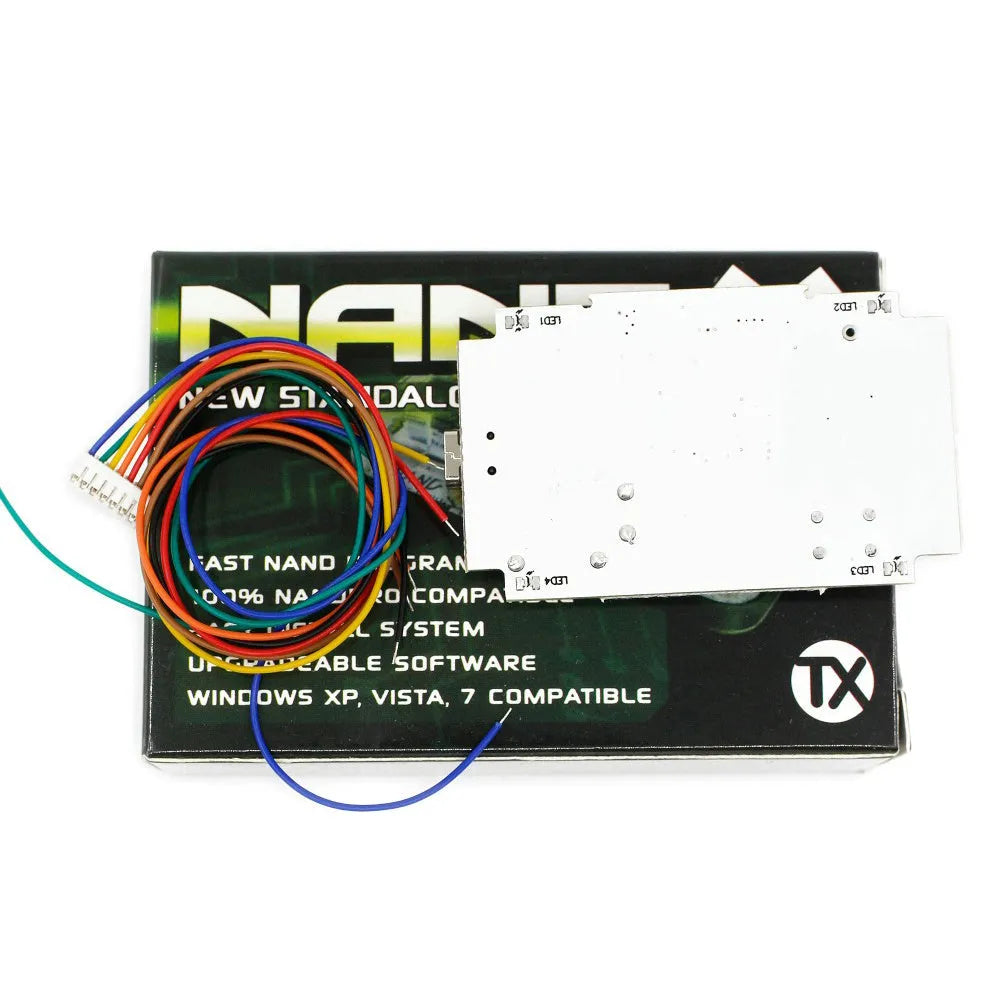 Simplified Xbox 360 brush chip tool kit with USB connector for console modification