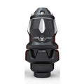 Set of aluminium alloy electric motorcycle modification accessories in black and black red