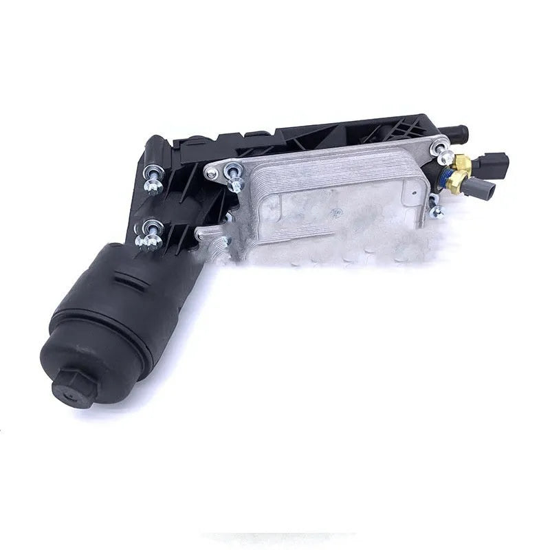 Car oil filter seat with oil cooling for Chrysler part 5184294AE 5184331AC ABS material default colour