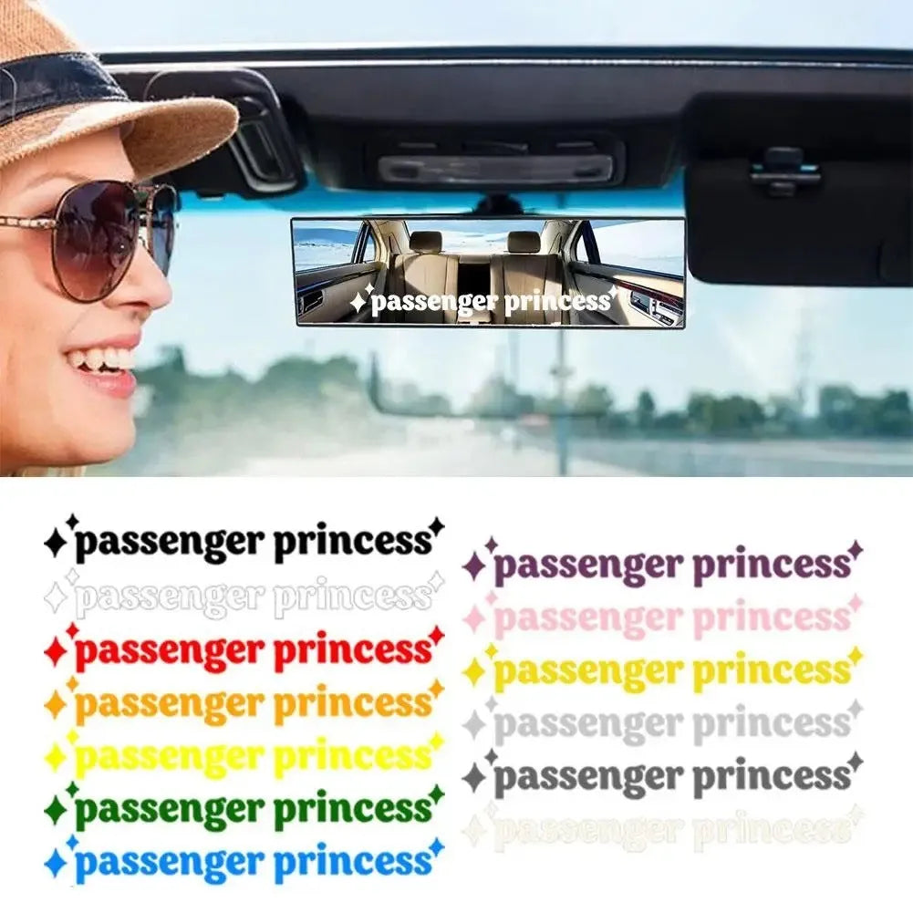 Car creative stickers for window dashboard interior decoration in multiple colours