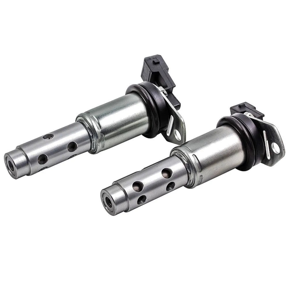 Metal BMW camshaft VVT solenoid valve measuring 25 by 15 by 10.5 centimetres