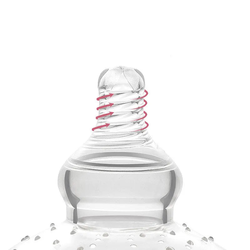 Nipple protector for breastfeeding mothers in petals or transparent colour
