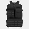 Army green tactical backpack with 17 inch size showing wear-resistant nylon construction