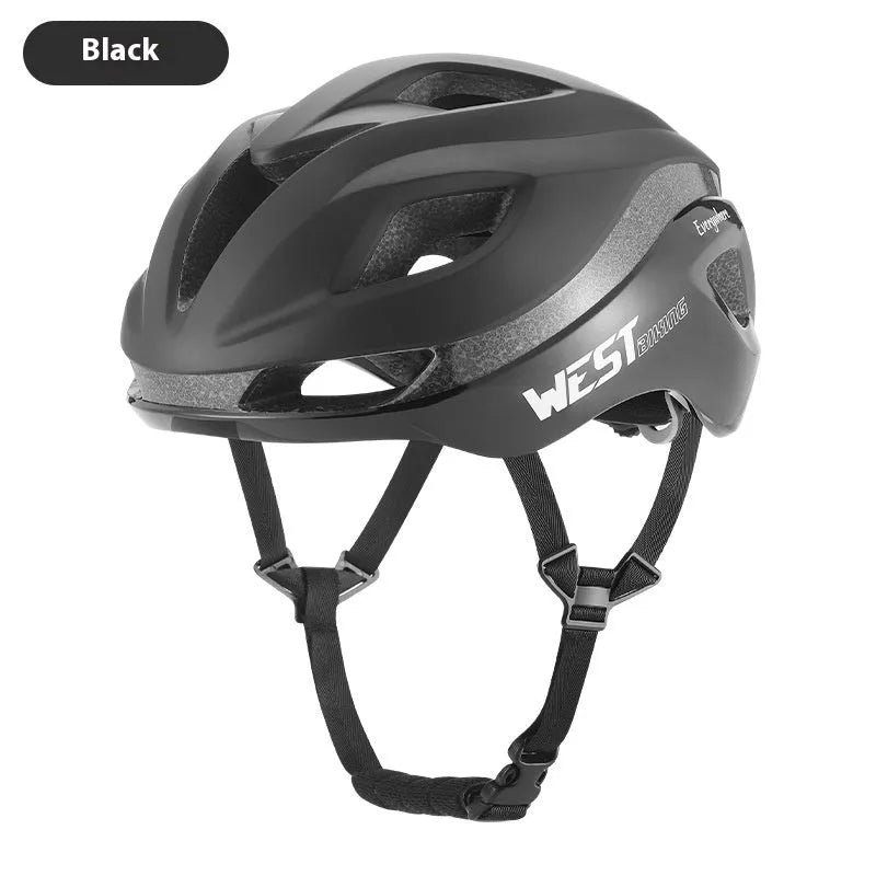 Road bike safety helmet in six colour options with adjustable 58-61cm fit