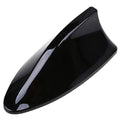 Car shark fin antenna in black with ABS shell and FM/AM connection cable