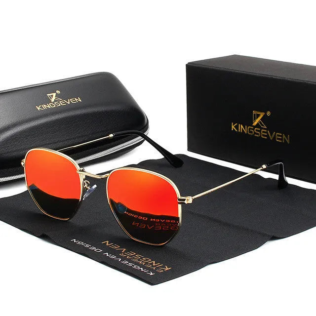 Classic round-frame retro sunglasses for men in multiple colour options