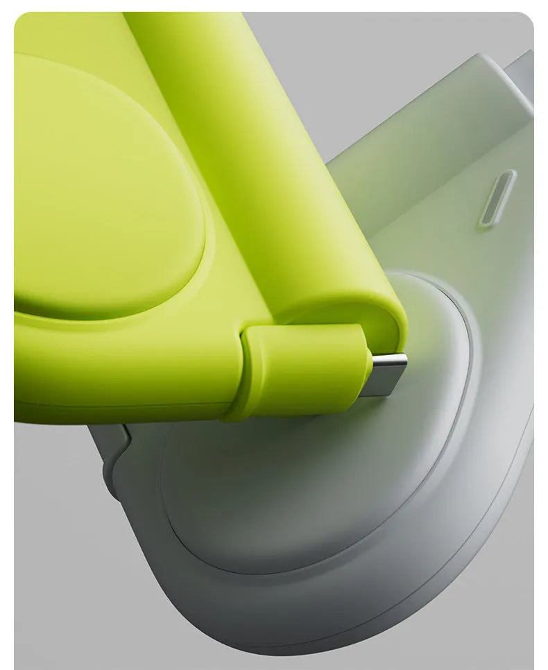 Power bank 5000 MA flexible wire PD20W fast charge green Type-C interface fireproof PC ABS shell