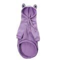 Frog Dog small medium dog sweater in Bee Vest style, polyester fleece, sizes S to XXL, colourful pet clothing