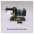 Professional watch strap removal tool kit with alloy steel strip dismantling machine and 12 piece set