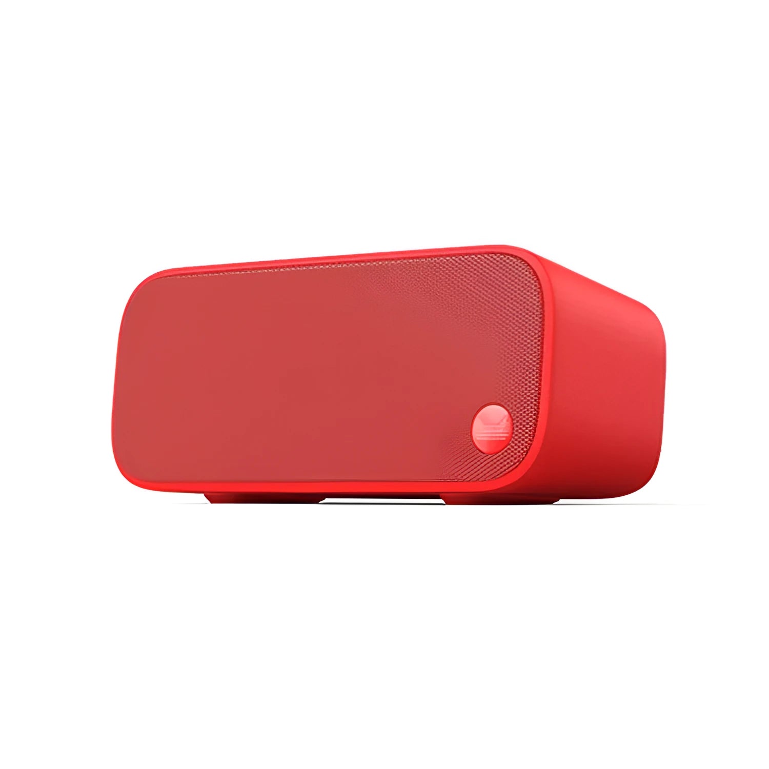 Elf Sugar Cube Artificial Intelligence Speaker in blue, green, red, or white plastic bookshelf design