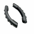 Carbon fibre black steering wheel anti-slip sleeve for 38cm diameter wheels