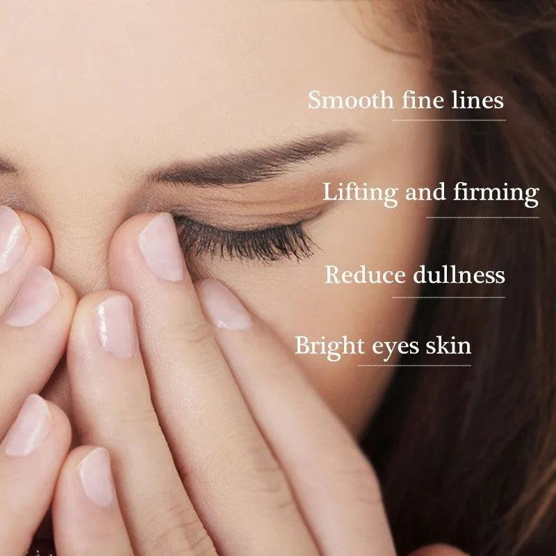20g peptide anti dark circle eye cream for puffiness and under-eye bags on white background