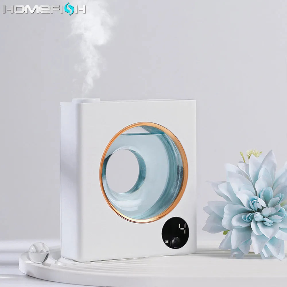 White automatic aromatherapy machine with wall-mounted design for home and hotel use