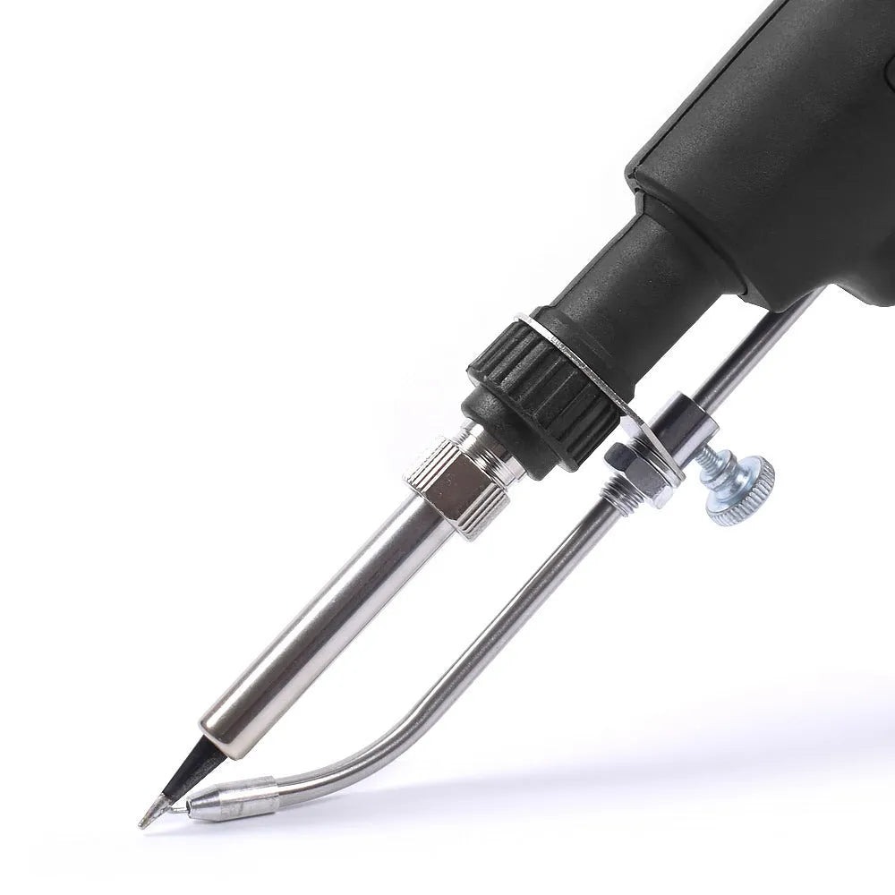 60W manual soldering iron with alloy tip, ABS handle, and adjustable temperature control