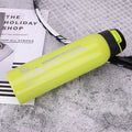 500ml double stainless steel bike water bottle, 24x6.6cm, in black, green, pink, or silver