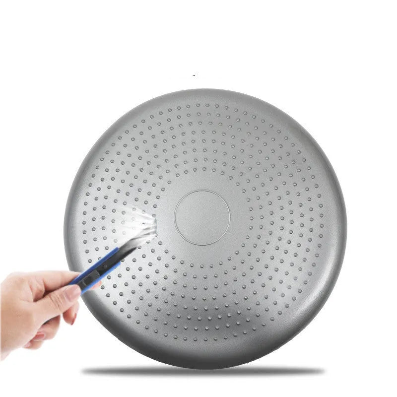 Yoga air cushion in environmental protection PVC, available in blue red gray green, for home office outdoor yoga use