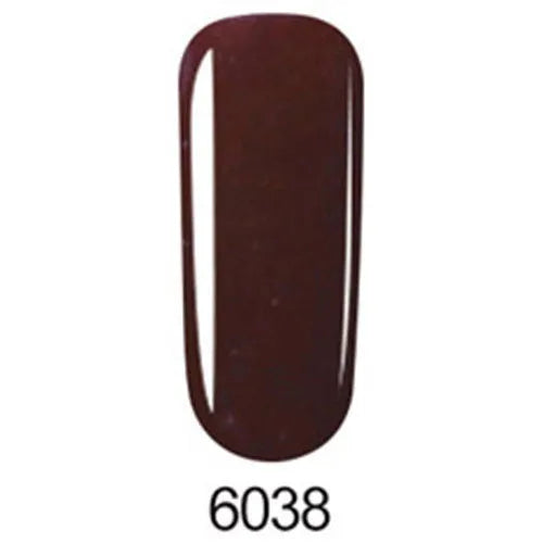 15ml natural resin nail polish bottle with colloid texture and colour code label