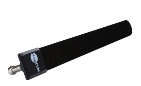 Black Clear TV Key indoor digital satellite HDTV antenna receiver, 50g FR-4 fibre, single unit in OPP bag