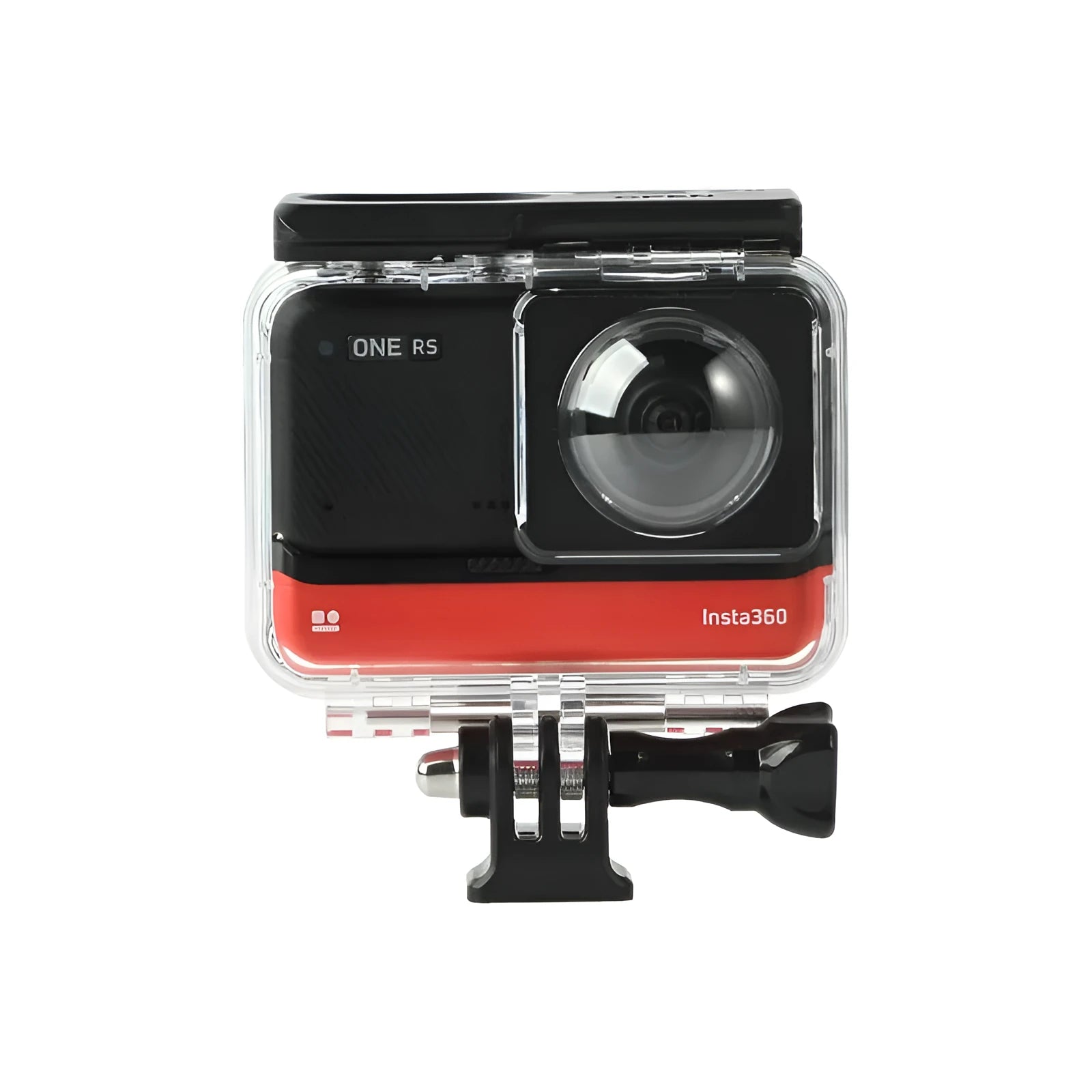 Transparent Insta360 One RS Panoramic waterproof housing case for underwater photography