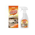 Bottle of heavy oil cleaner liquid degreaser with 237ml capacity.