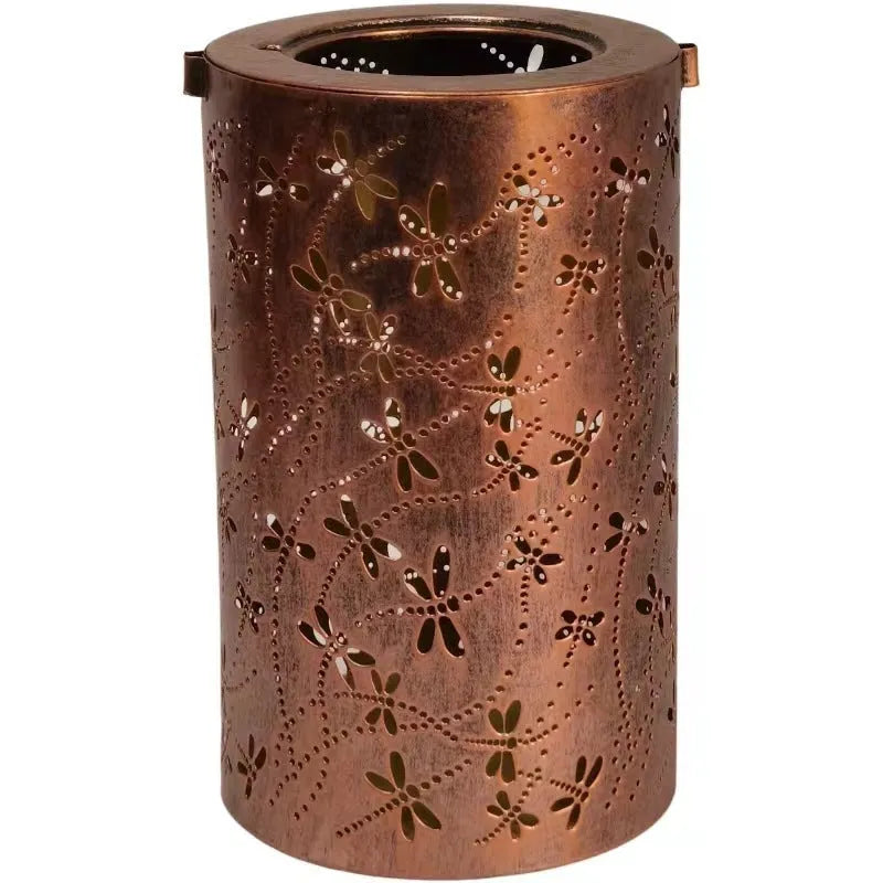 Decorative iron solar courtyard ceiling lamp with waterproof IP55 rating