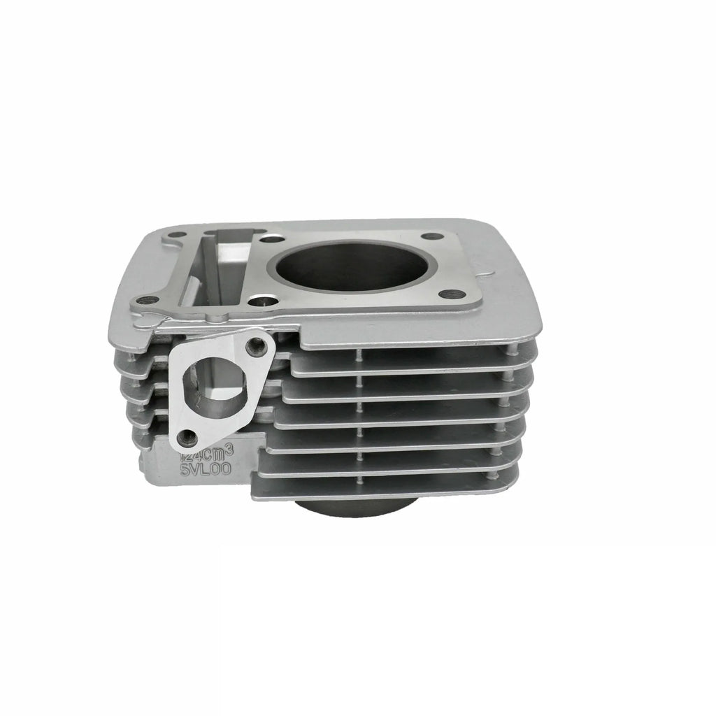 54mm stainless steel motorcycle cylinder set for YBR125 and XTZ125, 123cc single-cylinder replacement part