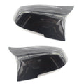 Paint bright black modified horn rear-view mirror shell for BMW 3 Series 4 Series vehicles