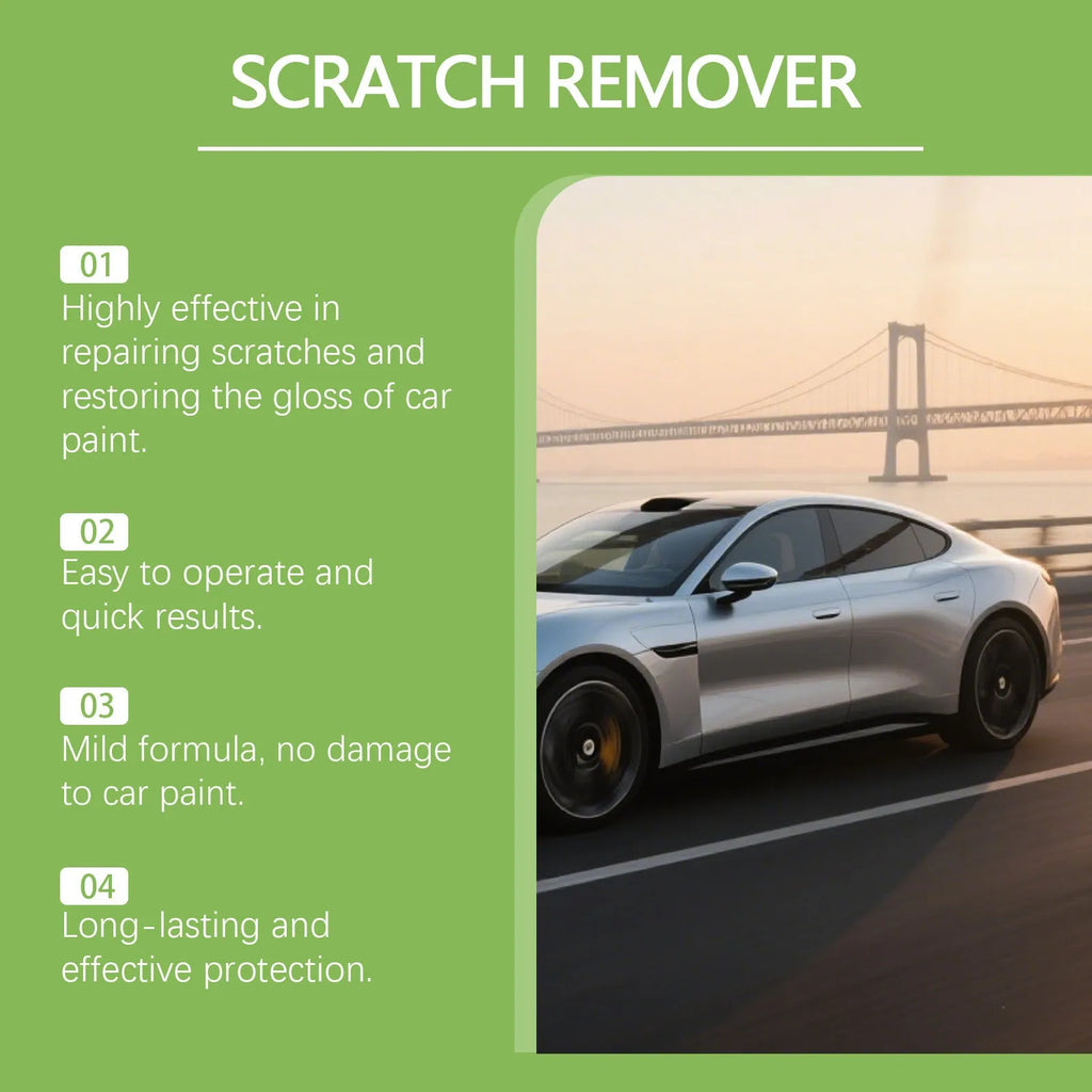 100g nano coating car scratch repair cream tube for automotive paint recovery