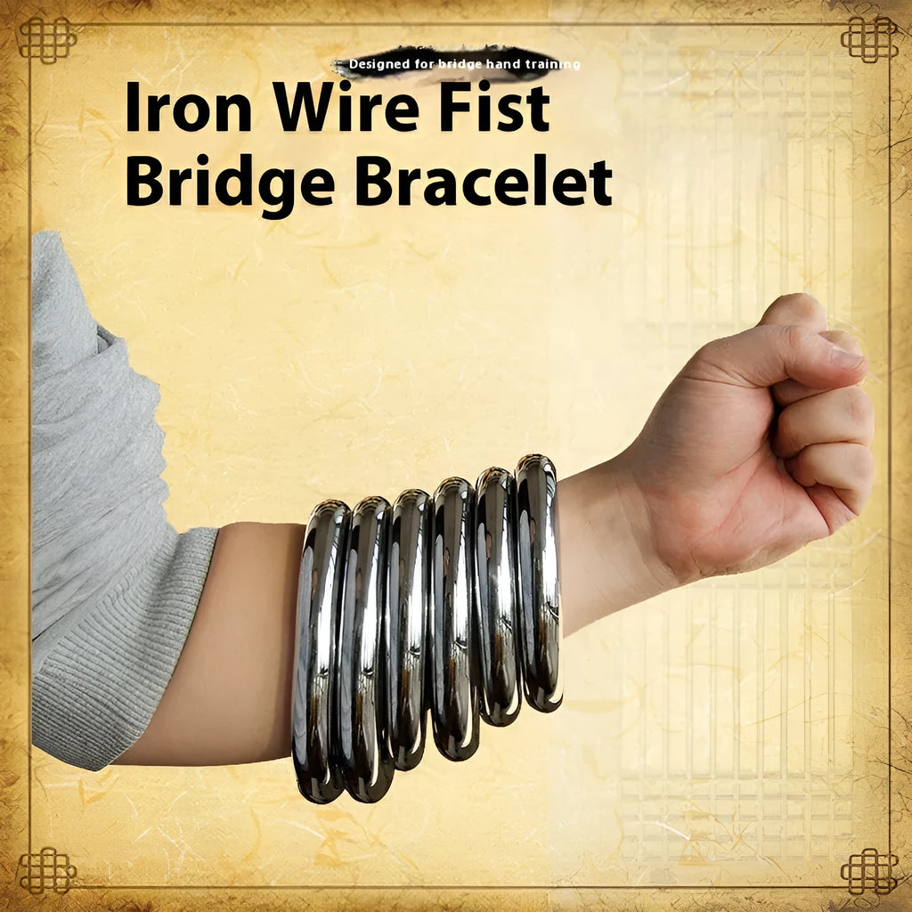Wing Chun carbon steel training ring for Iron Arm skills in three sizes