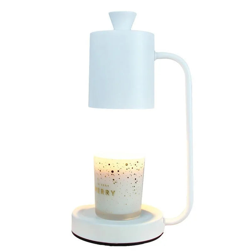 European style metal aromatherapy wax melting lamp with dimmer switch