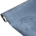 Self-adhesive suede leather fabric in black, 0.5mm thick, 50x140cm size