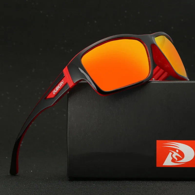 Sports polarized sunglasses for men in colour NO1 with resin lenses and sporty frame