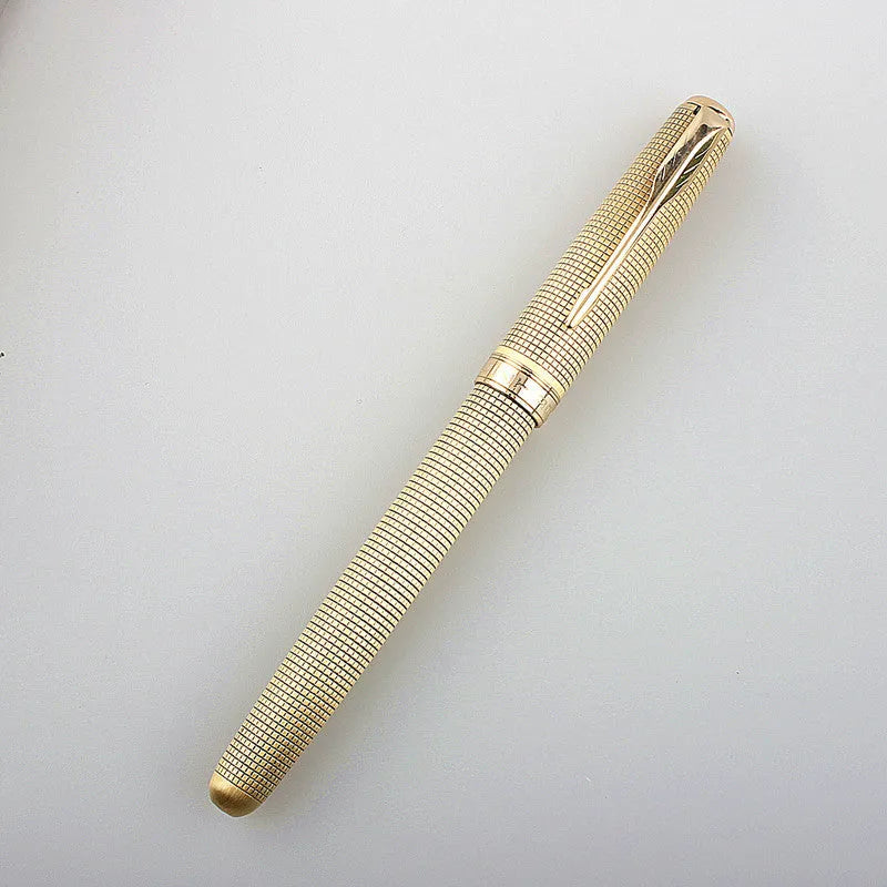Stainless steel ball pen with 0.5mm tip in multiple colour options