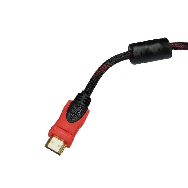 HDMI to AV15 M conversion wire measuring 1.5 metres with alloy connectors and injection moulded housing